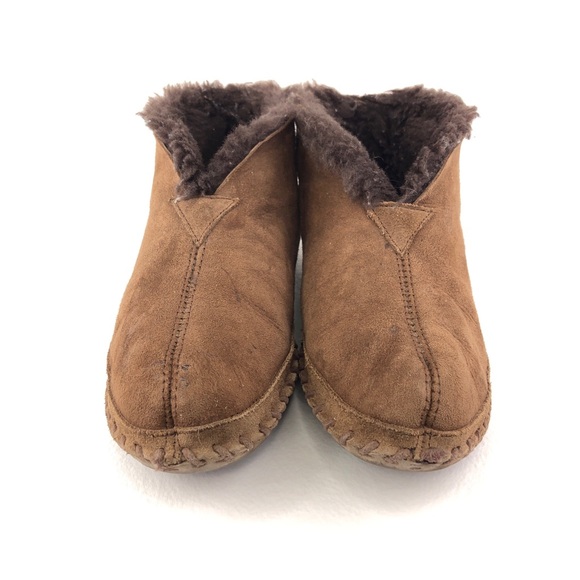 L.L. Bean Wicked Good Sheepskin Winter Slippers 10M - Picture 4 of 13